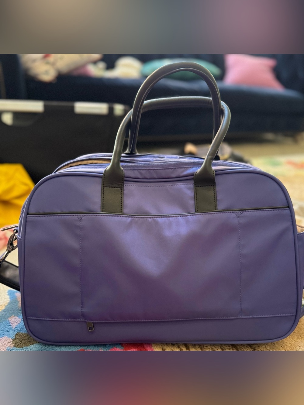 Nomad Lane Venetian Violet Bento Bag Flight Approved Tech Weekender - Picture 2 of 4